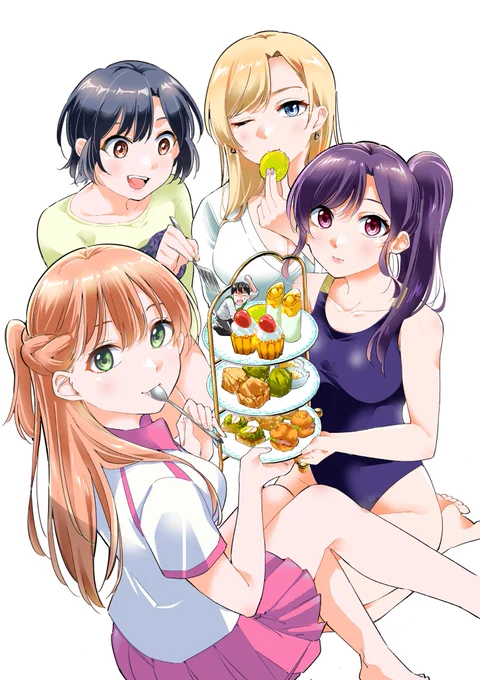 そういえば今日は個人的な記念日、五輪の女神さま連載始まってから丁度一年の日だったりします…!右も左もわからないまま連載が始まって、色々なものに支えられながらここまでこれましたなんだかんだ漫画描くの楽しいのでこれからも続けられたら良いな! 