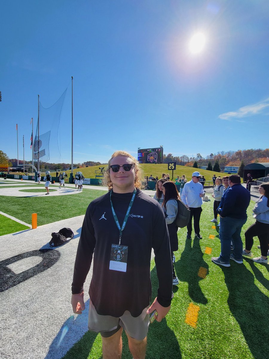 Had a great Game Day visit today with <a href="/OhioFootball/">Ohio Football</a>.  Thank you <a href="/CoachFaanes/">Nate Faanes</a> for the invitation.  Looking forward to another one. <a href="/HKA_Tanalski/">Adam</a>