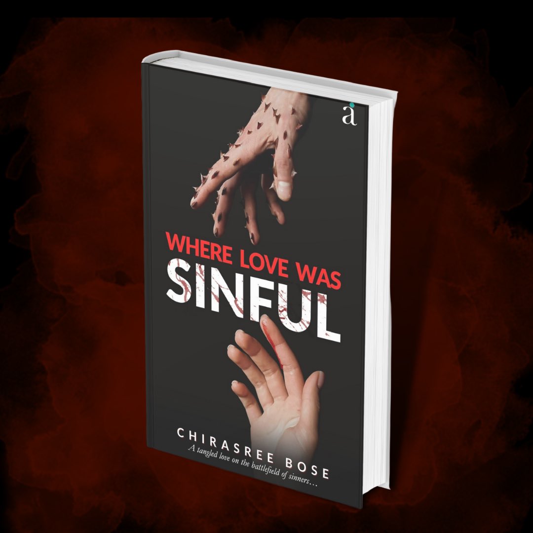 AuthorsInkIndia's tweet photo. The love that, if you touched, would prick your heart, one that took every ounce of your soul and yet remained only sinful, forever โค๏ธ๐ค #wherelovewassinful
The cover is out!!!
#chirasreebose #authorscommunity #WritingCommunity #booktwt #AuthorsInk #BookCover #readingfc https://t.co/jrQ7uO2nRQ