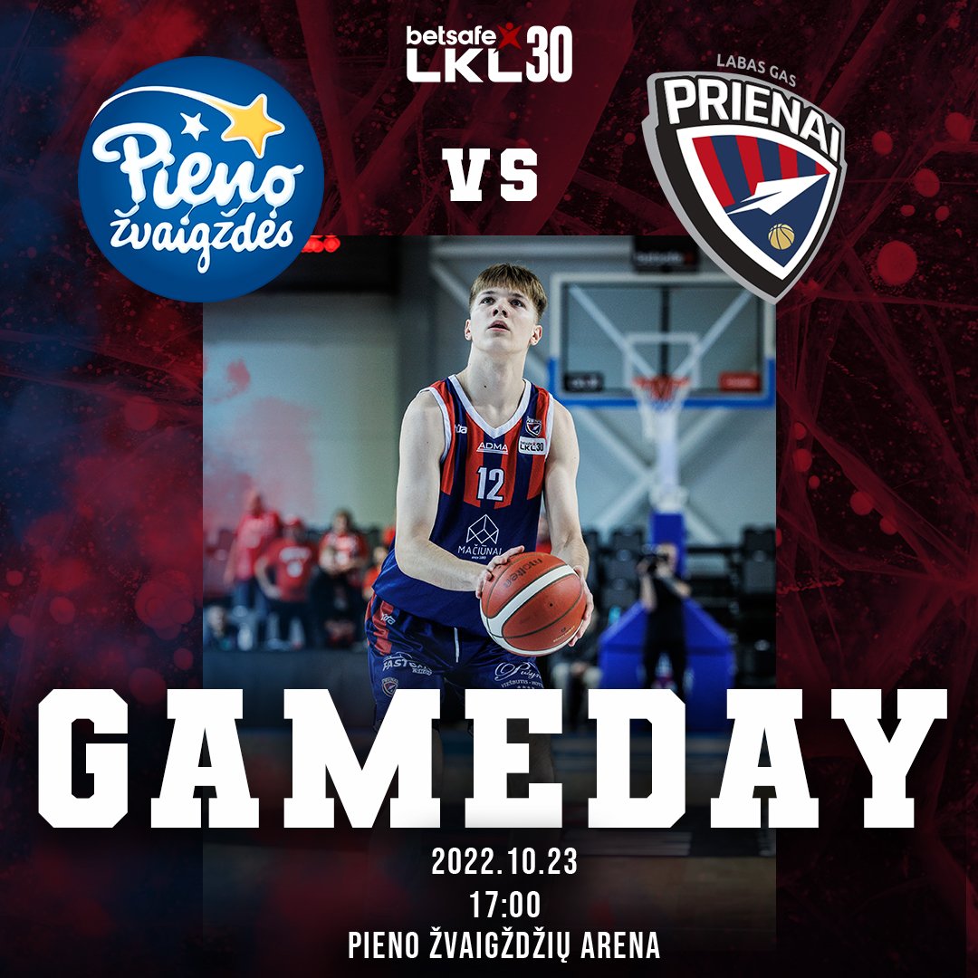 bcprienai's tweet photo. 📍: Pieno žvaigždžių arena
⏰: 17:00 H.
📺: BTV/GO3 https://t.co/fUDiaWQzQn