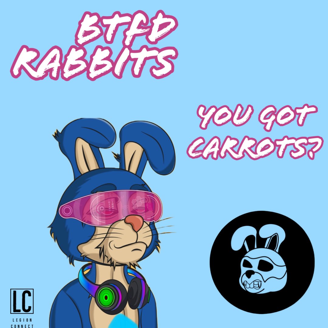 legion_cro's tweet photo. @BTFDRabbits @BCollector_eth @BTFD_ImDiDi @tomipoint @BTFDRabbit @Borsalandiniz @BoredTheFuck #web3 #rabbits got #carrots? https://t.co/D3QKgFFfw2