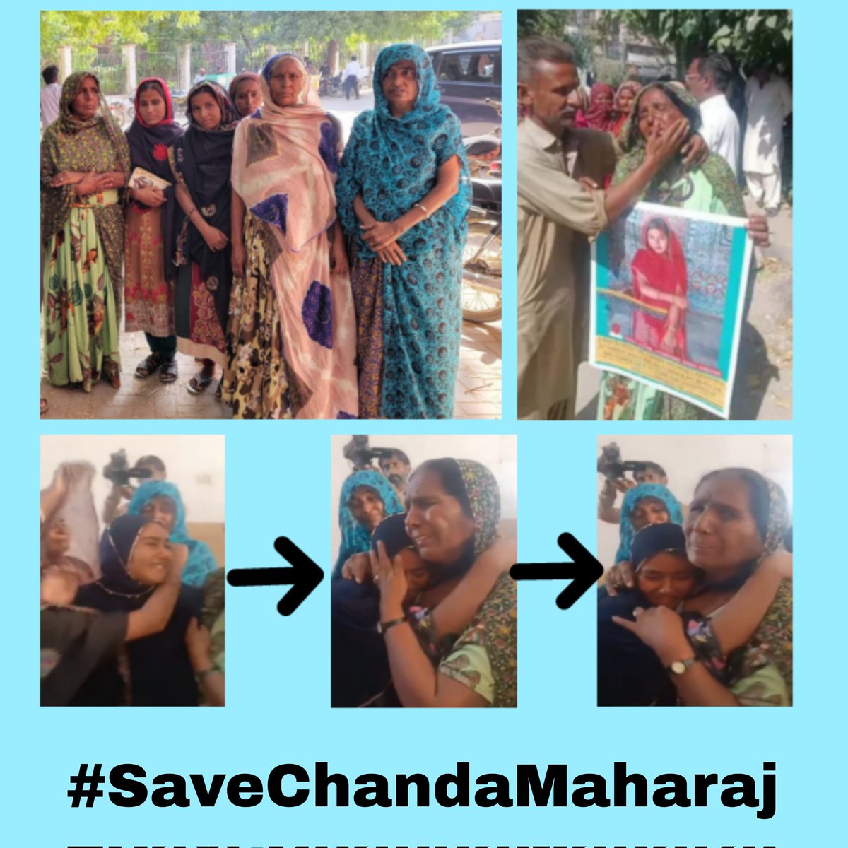 To,

<a href="/BBhuttoZardari/">BilawalBhuttoZardari</a> and <a href="/CMShehbaz/">Shehbaz Sharif</a> 

A kid named Chanda Maharaj is kidnapped 2 months ago and married off the kidnapper after conversions into Islam. We request to take stand for the sake of minorities. Speak for our angel.

#SaveChandaMaharaj
<a href="/BBCUrdu/">BBC News اردو</a> <a href="/Dawn_News/">DawnNews</a> <a href="/sharjeelinam/">Sharjeel Inam Memon</a>