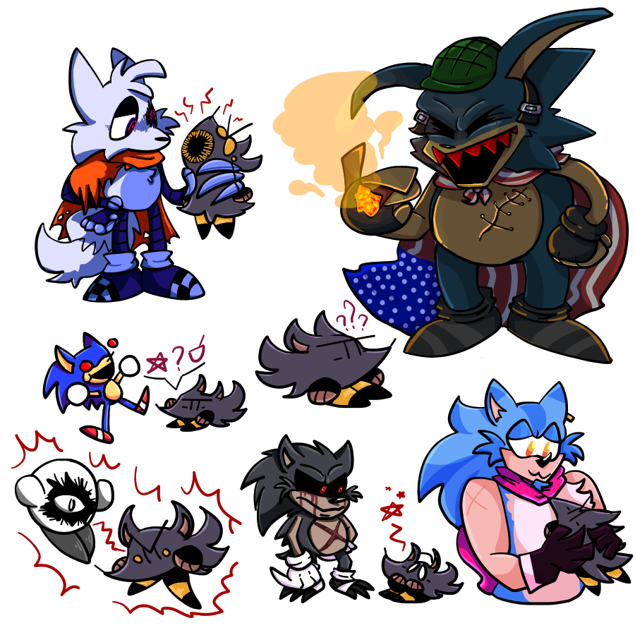 Adicroc's tweet photo. THE EXES ARE REAAAAAAAAAL
#sunky #LordX #TMK #OverdriveMiles #ProudgalSonic https://t.co/rAASnbK0PL