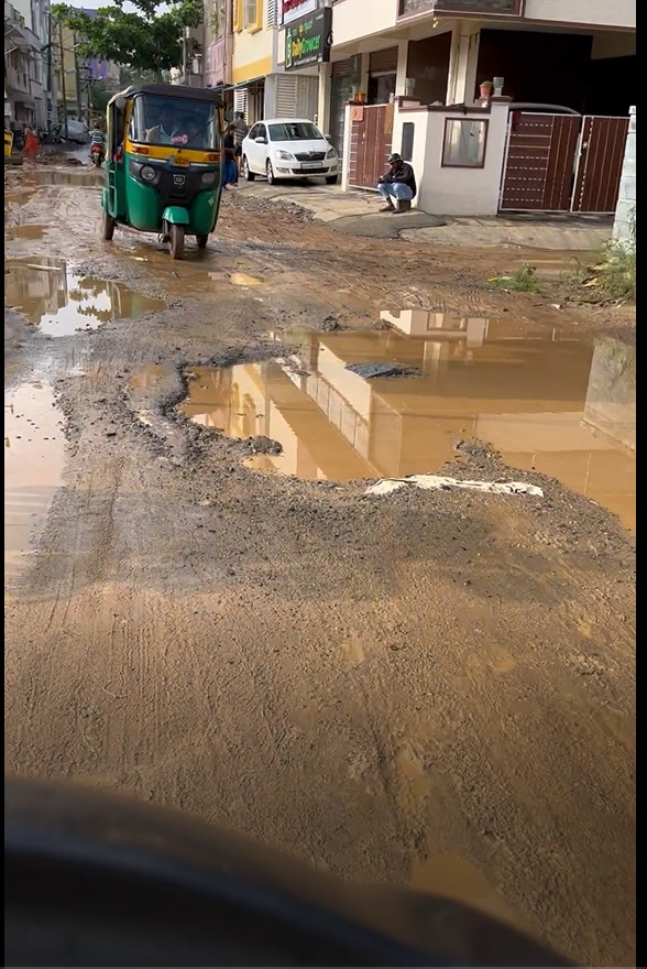 AD_1979's tweet photo. Location VGP Layout, KUDLU

Sir, this has been more than a year, we are not able to use the road..very very risky for 2 wheelers.plz help https://t.co/Gq4l3zbfcu