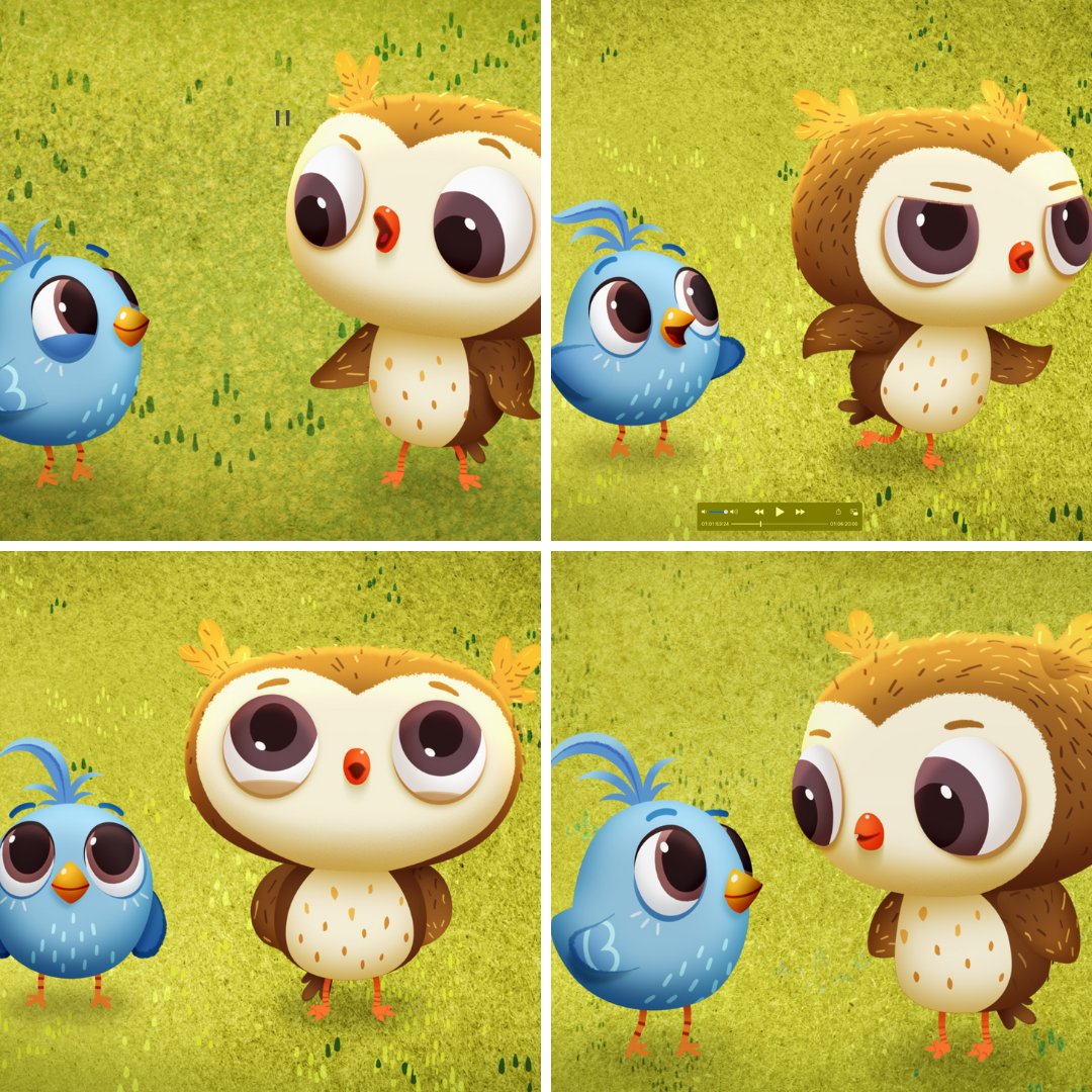 The many emotions of Odo and Doodle............which one are you this Sunday morning?!

#odo #odotv #odotvofficial #odotheowl #magicofchildhood #preschool #dailyparenting #parenting #parentinglife #familyfun