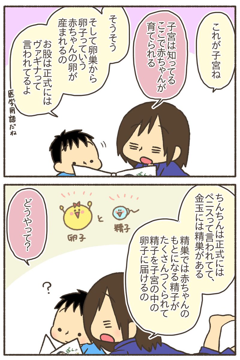 【再掲】赤ちゃんってどうやってできるの?8歳に説明してみた【1/5】
#漫画が読めるハッシュタグ 
#コミックエッセイ
#育児絵日記 #性教育 