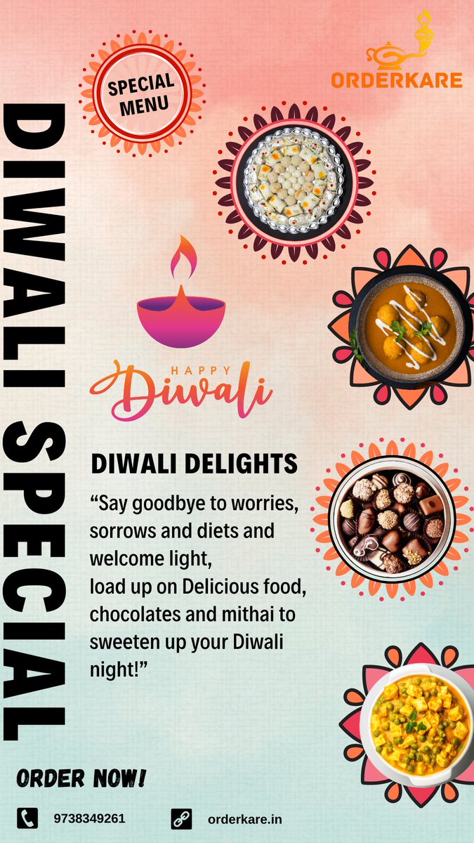 orderkare's tweet photo. Diwali Special
#orderkare #Diwali2022 #deliciousfood #sweets #diwalisweets https://t.co/qFE3I23Eam