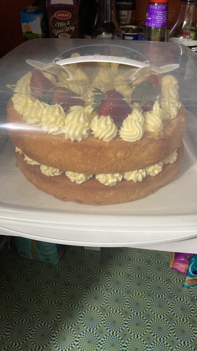 SamuelKett's tweet photo. Rituals are important. We make cake for each other's birthday every year (except one, when I bought one last minute😬). This year, my wife didn't have to help me rescue her own cake! #TeacherLife #birthdaycake https://t.co/BZnmjiSOpk