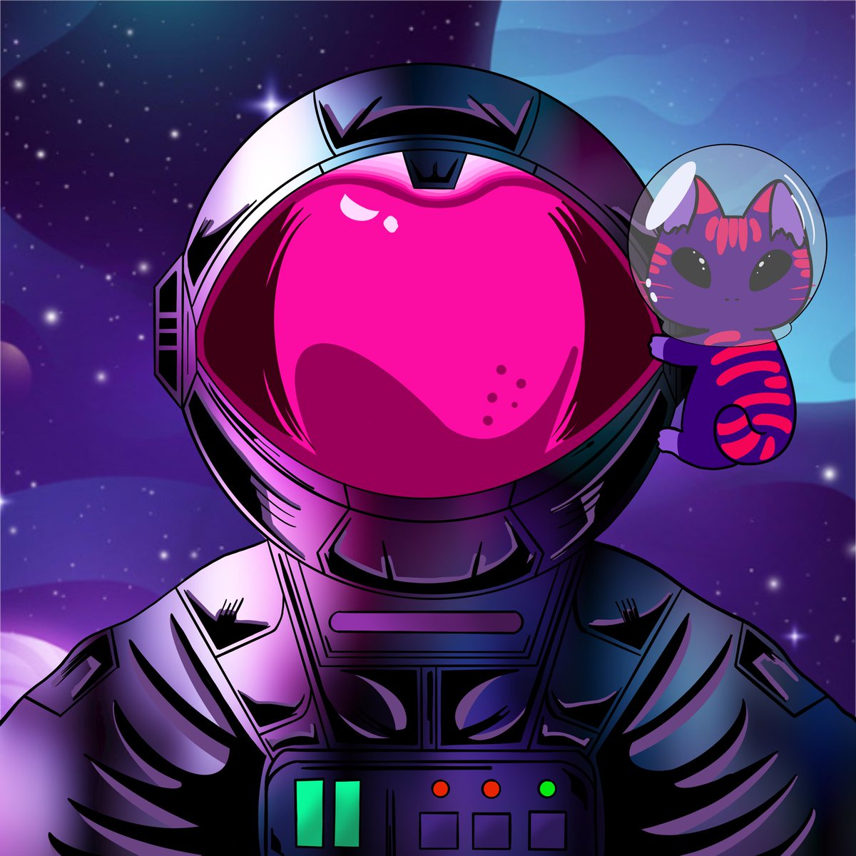 A collection of 3,000 Astronauts. Giving bonuses and perks on ALL planets to come! 📣 

Get Whitelisted for your FREE MINT Space Shuttle!🚀 - Become a Captain!👨‍✈️ and automatically Whitelisted for the Astronaut 👨‍🚀 Collection!

Solmine.io