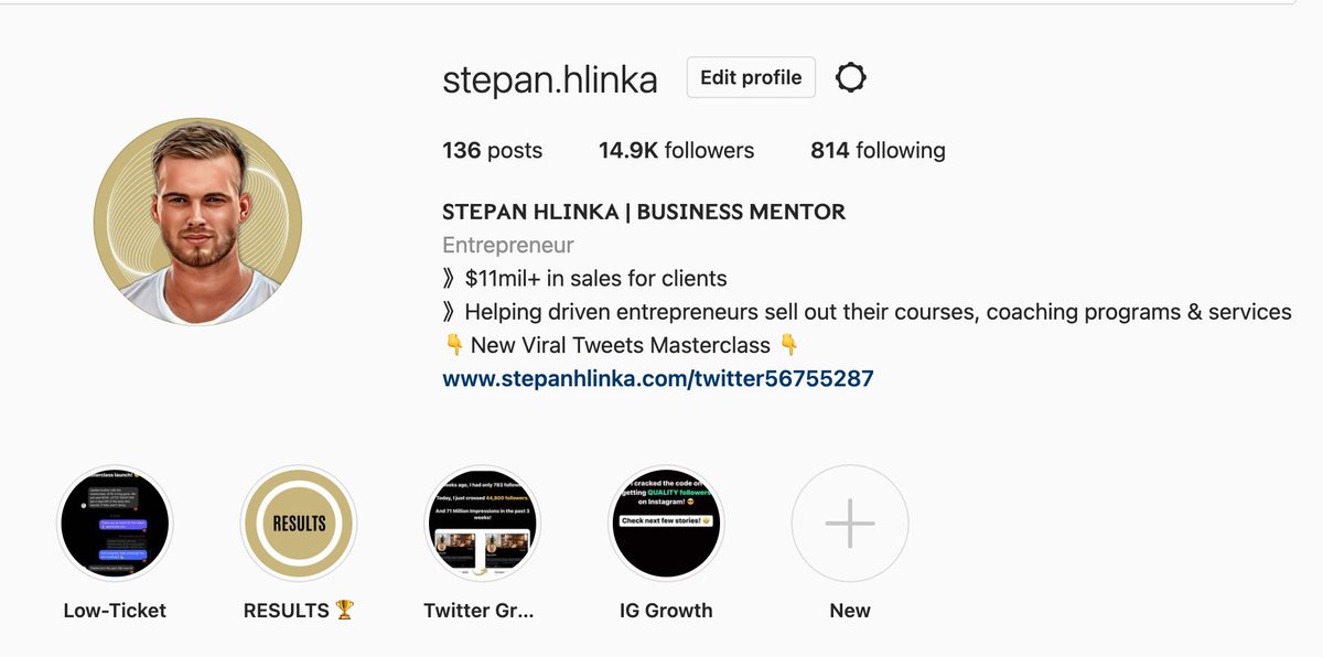 Also...follow me on Instagram, I share a lot of content on my Instagram stories DAILY! You might enjoy it if you're an entrepreneur. instagram.com/stepan.hlinka