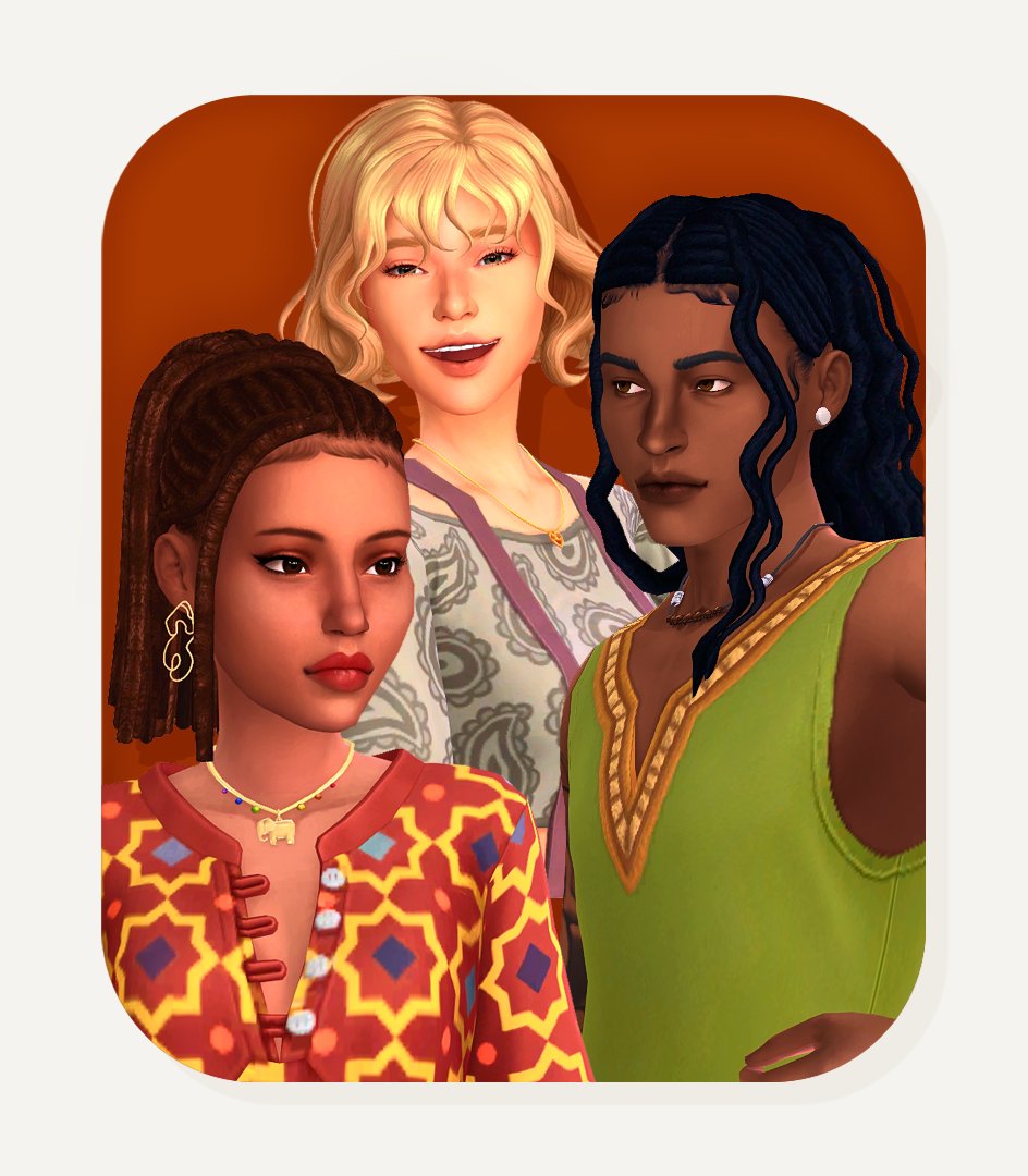 SimsToastyPout's tweet photo. Eclectic Arts👩🏾👱🏼♀️👨🏿🦱
See their full outfit: https://t.co/k8yhIdkYbO
#simmers #towniemakeover #sims4cas #Sims4 #Sims4Cc #sims4maxismatch #thesimmerssquad #ShowUsYourSims #TheSims4 #ts4strangerville #eclecticarts https://t.co/UxCtY36hcm
