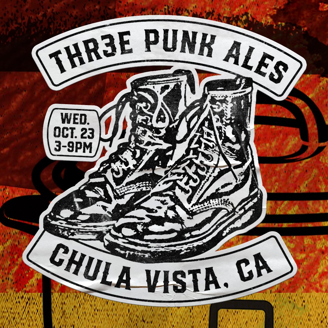 RiceOrDeath's tweet photo. Just because the weekend's coming to an end doesn't mean the good times have to! This Sunday we'll be keeping the vibes high and letting the good times roll! RoD x @3punkales is always right!

10/23 3-9pm

Thr3e Punk Ales
259 3rd Ave
Chula Vista, CA 91910 https://t.co/bA615WV4IE