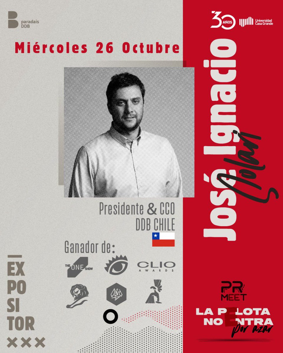 prmeet_ucg's tweet photo. Les presentamos a nuestros speakers confirmados para el #PRMeet2022 🗣️📣🙌🏻

🗓️Nos vemos este miércoles 26 y jueves 27 de octubre 🏟️⚽️
⏰18h30

Formulario de registro presencial:
https://t.co/K5QJeOqy3b…
Formulario online:
https://t.co/7Bz7VvBpjZ https://t.co/R3k6N5R3wA
