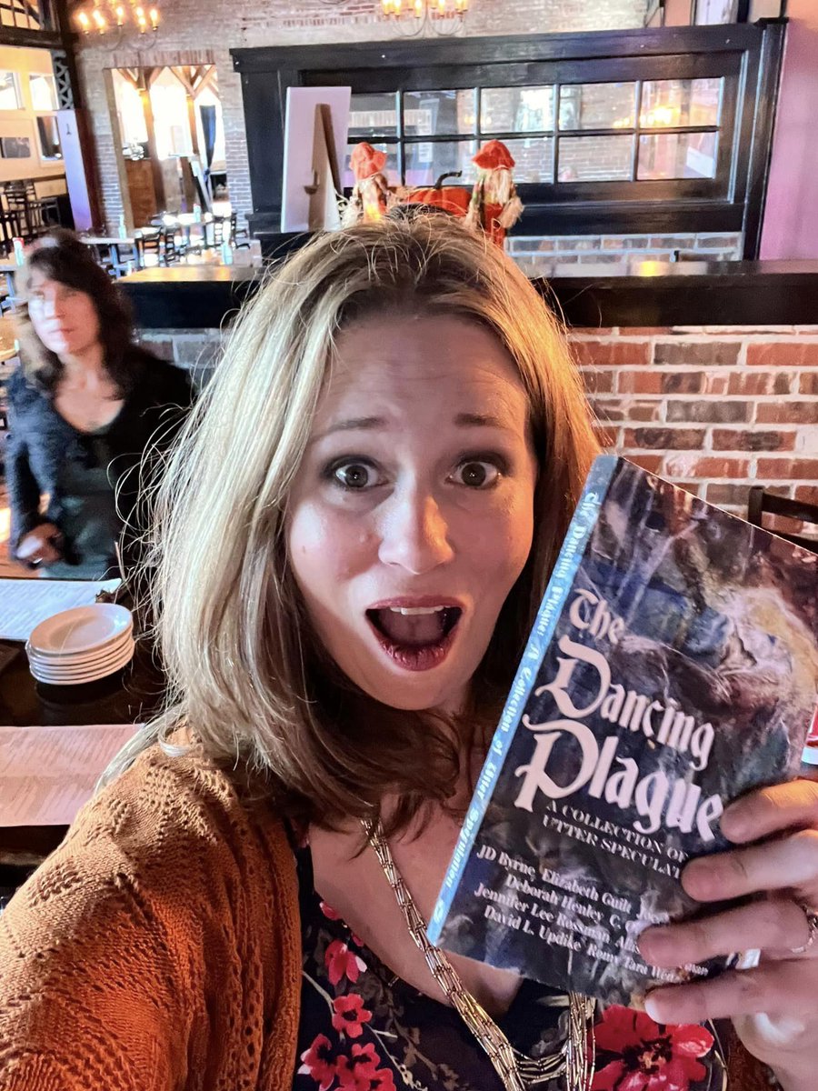 RiverEnoAuthor's tweet photo. Speculation Publication's "Dancing Plague" drop party! Thank you to all who came out to see us!
#specpub #speculationpublicationseries #thedancingplagueof1518 #bookrelease https://t.co/XuyahNkx1M