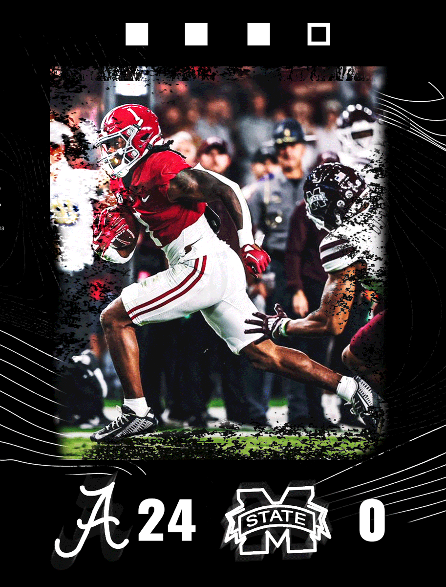 15 more

#CFB | #HailState | #RollTide