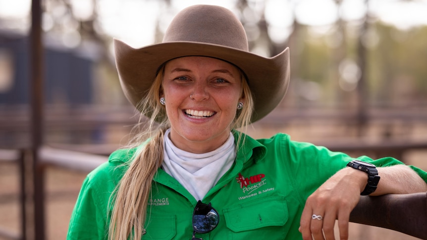 Kicking goals in all fields, Remi Wilton! 🤠👏 
 
Grit, determination &amp; team work are all important qualities, whether you're a ringer…. or a professional athlete, as Remi Wilton from Isis Downs station in western Queensland can tell you:

abc.net.au/westqld/progra…

#VisibleFarmer