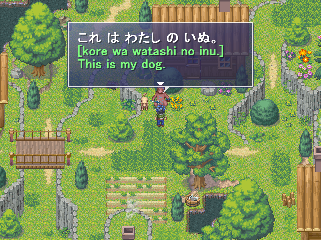 StudyBunnyGames's tweet photo. Learn Japanese RPG: Hiragana Forbidden Speech is now in #earlyaccess on Steam. #screenshotsaturday https://t.co/Y1QVGDJv5w