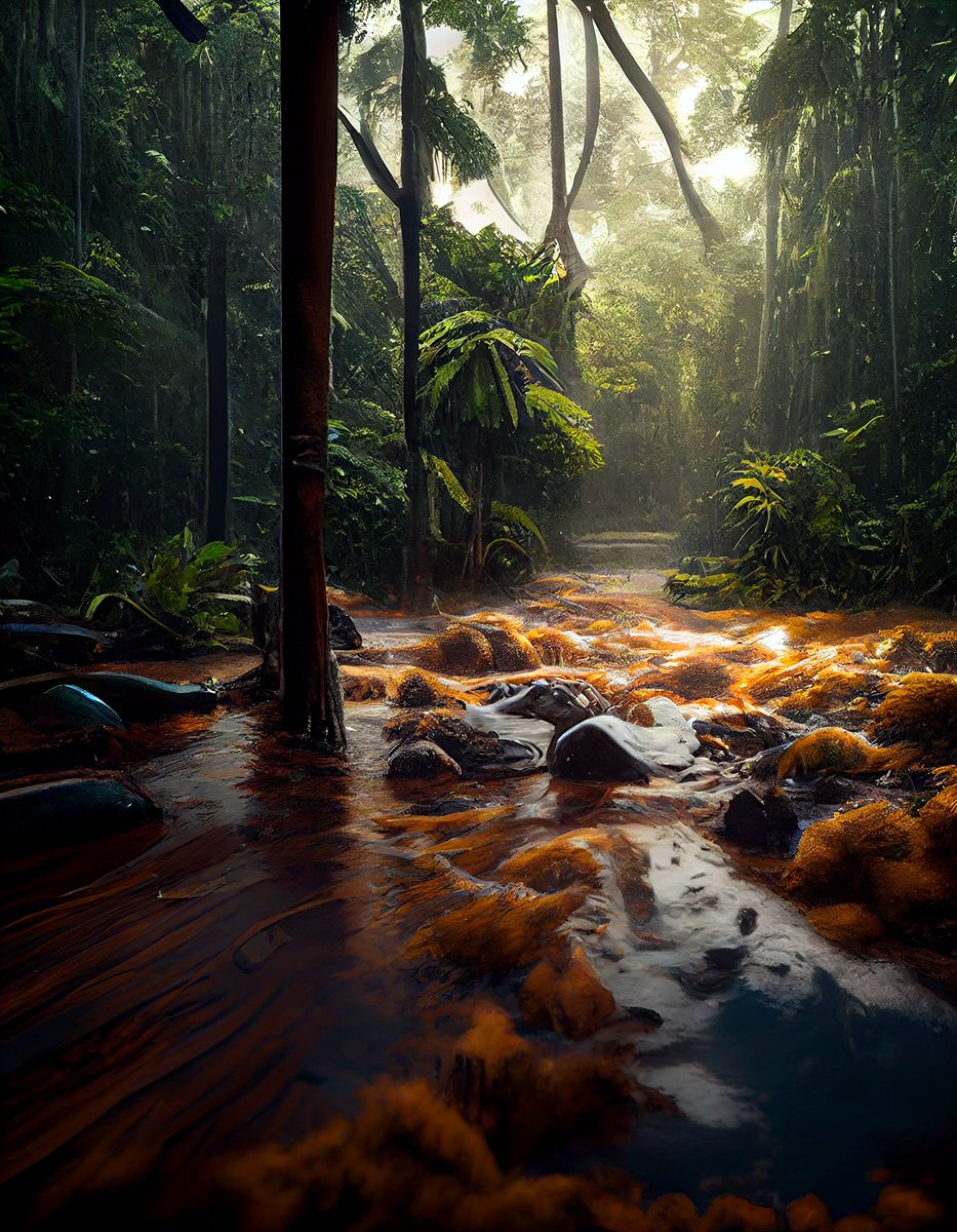 BeachBum21's tweet photo. Kakadu in the wet season.... watch out for the crocs!
#MidjourneyAI #midjourney #AiArtwork #aiartcommunity #AIart #texttoimage #machinelearning #moderndigitalart #art #modernart #aicommunity #midjourneyarts #midjourneyai #animationconcept #Australia https://t.co/Z96U3wzcsg