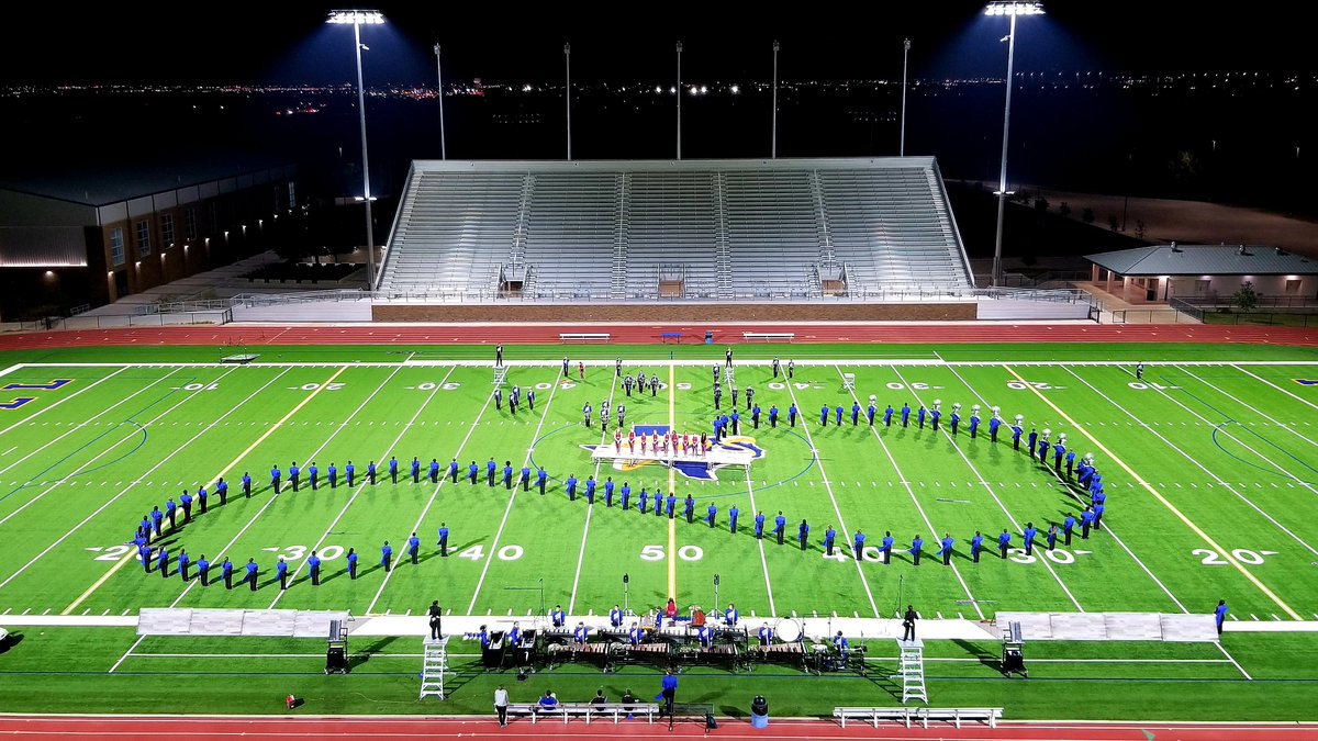 Always fun performing under the lights! What a beautiful evening for a performance too! Thank you to everyone who came out to enjoy this evening's event! #Bandtober