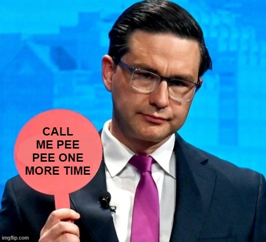 ABFreedumbFyter's tweet photo. #PeePee #PierrePoilievreMustGo https://t.co/fWj2OYnarw