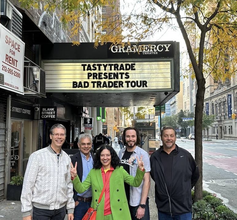 Great day with friends. ❤️ NYC!
#LizJny #BadTraderTour <a href="/tastytrade/">tastytrade</a>