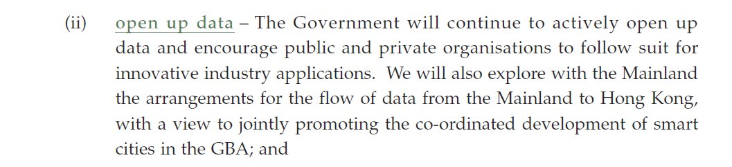 webbhk's tweet photo. From the #HK 2022 Policy Address, p18: it's hard to believe a commitment to Open Data when you maintain a paywall and requirement to disclose searcher's identity on two of the most important data sources: the Companies Registry and Land Registry, and obfuscate HKIDs in results. https://t.co/ipGLNjdOIl