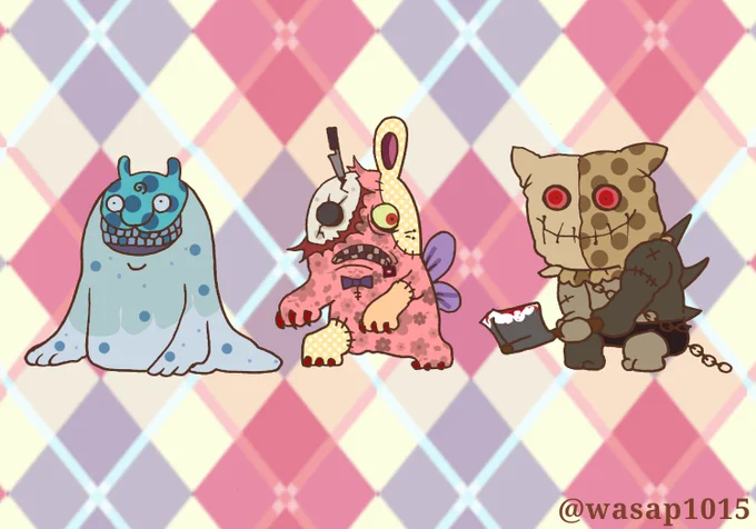 ハロウィン近いので、過去ハロウィンイラスト+α再掲 
