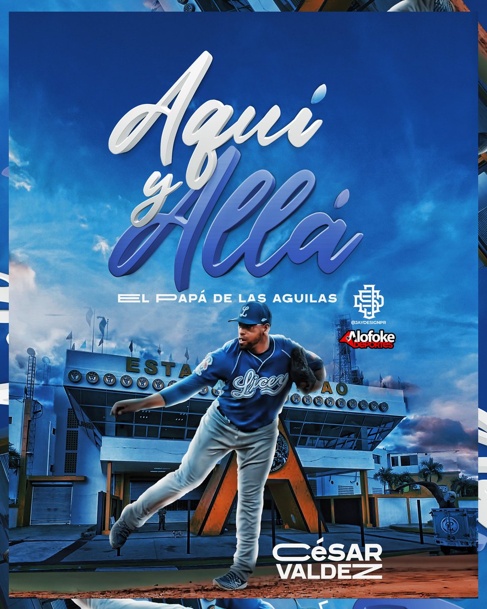 Aquí y allá 😎
<a href="/CesarMValdez/">Cesar Valdez</a> 
<a href="/TigresdelLicey/">Tigres del Licey</a> 

Gráfica x <a href="/jaydesignpr/">JayDesignPR</a> 

<a href="/hgomez27/">Héctor Gómez</a> <a href="/AlofokeDeportes/">Alofoke Deportes</a> <a href="/LIDOMRD/">LIDOM</a>
