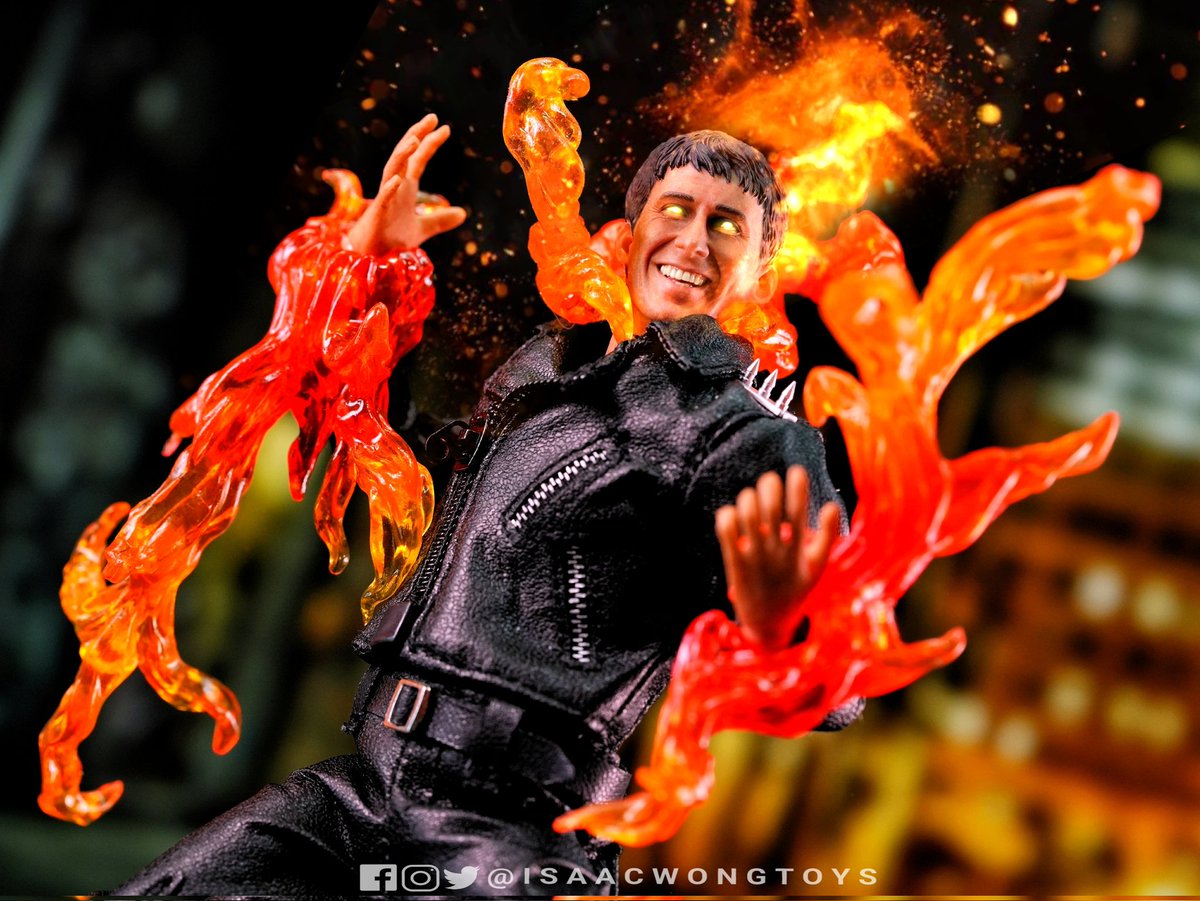 isaacwongtoys's tweet photo. [PW Toys] 1/12 Ghost Rider (Movie ver) + Hell Cycle + Platform Base 
ゴーストライダー 🔥💀🛵

Full Review on my Facebook Page:
https://t.co/8rNwXyp14F

#pwtoys #ghostrider #Marvel #hellcycle #ゴーストライダー #SHF #SHFiguarts #marvellegends #mafex #mezco  #IsaacWongToys https://t.co/sYbQSwmjTV