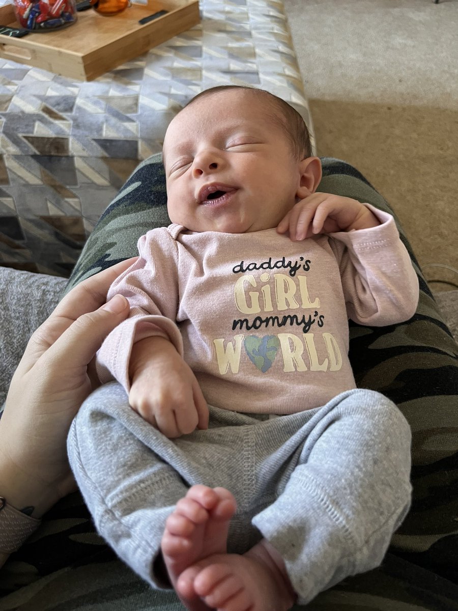 K_Fisch827's tweet photo. I can’t believe I grew this tiny perfect little human, I could cry just looking at her 🥹 https://t.co/EhVnSICWm2