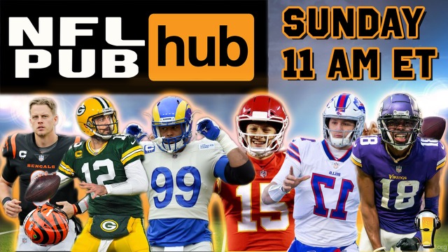 NFL Pub Hub is just 12hrs away at 11amEST on @PubSportsRadio! 6 top cappers giving out their Best Bets. The only show you need on Sunday morning. @bobano 11:15 @Ljsportsmedia 11:30 @Birdy83236688 11:45 @gettin_BILLs_ 12:00 @conormacpicks 12:15 @SharpiesBets 12:30
