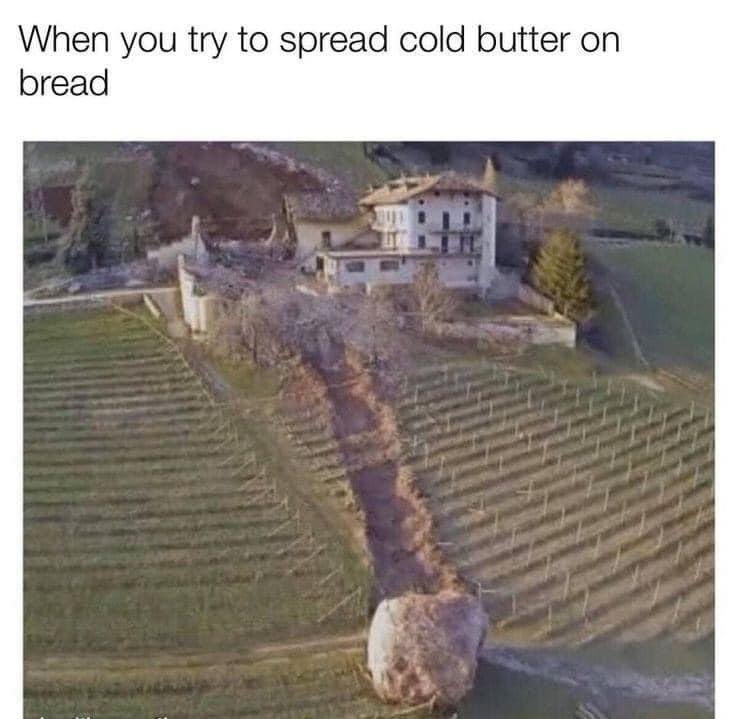 ballinluxe's tweet photo. Now I need a new slice
#spread #butter #sliceofbread #funnymemes https://t.co/tXkg45PupW