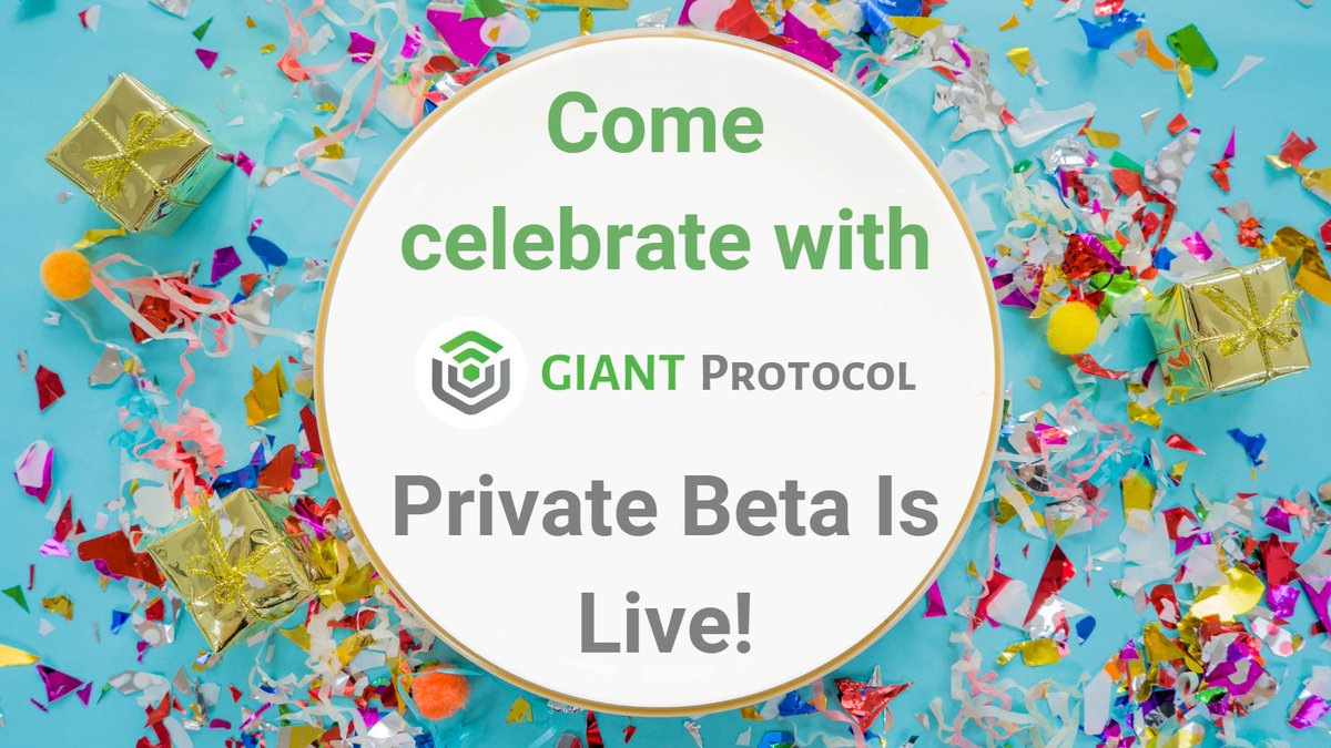🥳GIANTs private beta celebration continues!🥳

24 hrs left in the 1000X GIANT Raffle🤯

💚Early Access
🤍40% back rewards
💚155 countries

Time is ticking, but you still have time to connect, earn, &amp; save now.
docs.google.com/forms/d/e/1FAI…

#Web3 #Crypto #PolkaDot #IoT #Trending