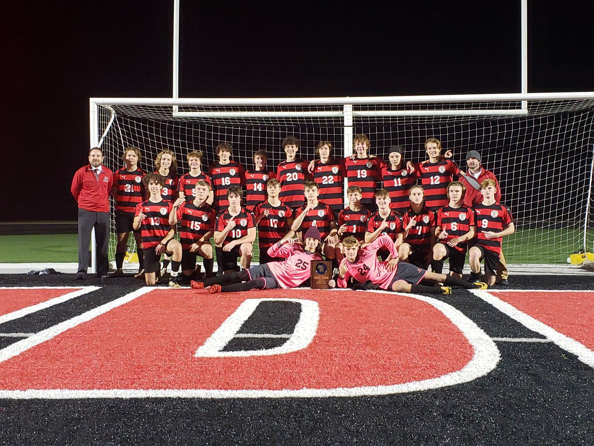 PulaskiRedSea's tweet photo. Congratulations to our @PulaskiSoccer team! Regional Champs! They will host a sectional game on 10/27/22, 7 pm at Saputo. All tickets $7, no passes as per WIAA! #RAIDERSTRONG https://t.co/gs7wWkaWNd