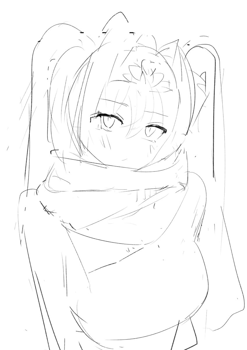 2ラフ
崩れるなよ…崩れるなよ… (2ラフイメージ) 