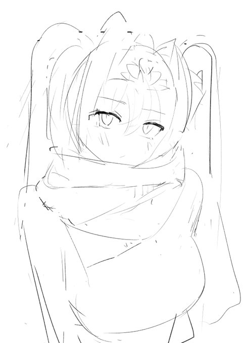 2ラフ
崩れるなよ…崩れるなよ… (2ラフイメージ) 