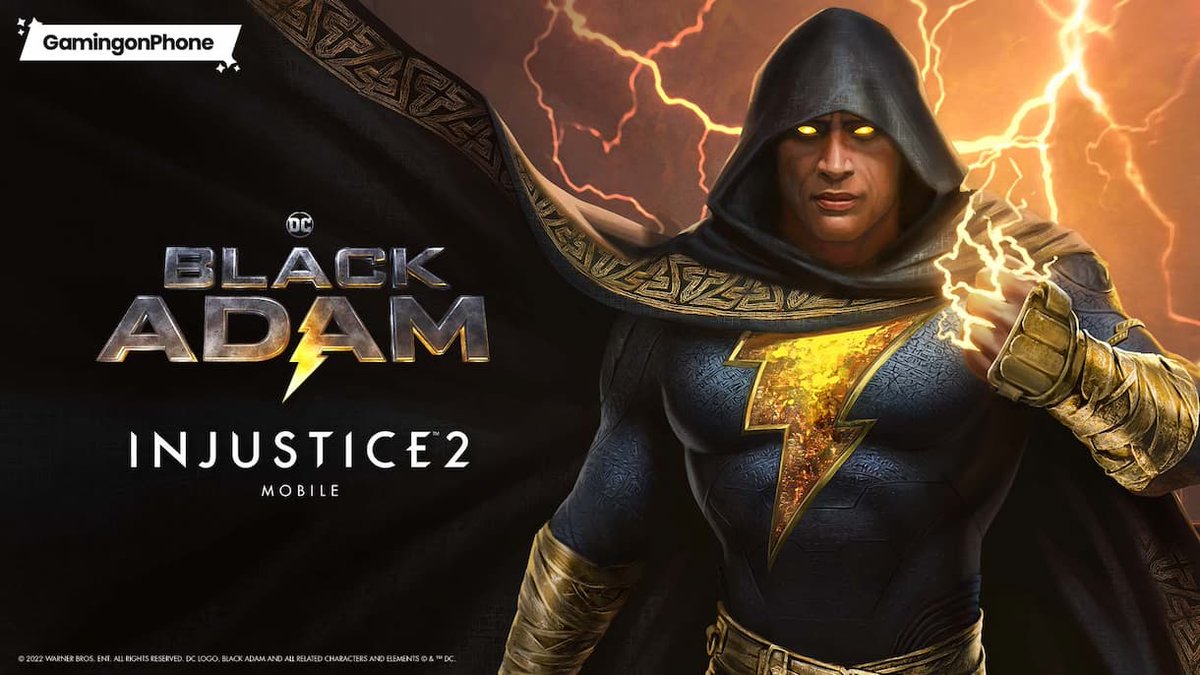 TheDoctorX11's tweet photo. Black Adam is in every video game EXCEPT Multiversus which has had him on the cover of the game marketing him since August... https://t.co/50NCRErJAU
