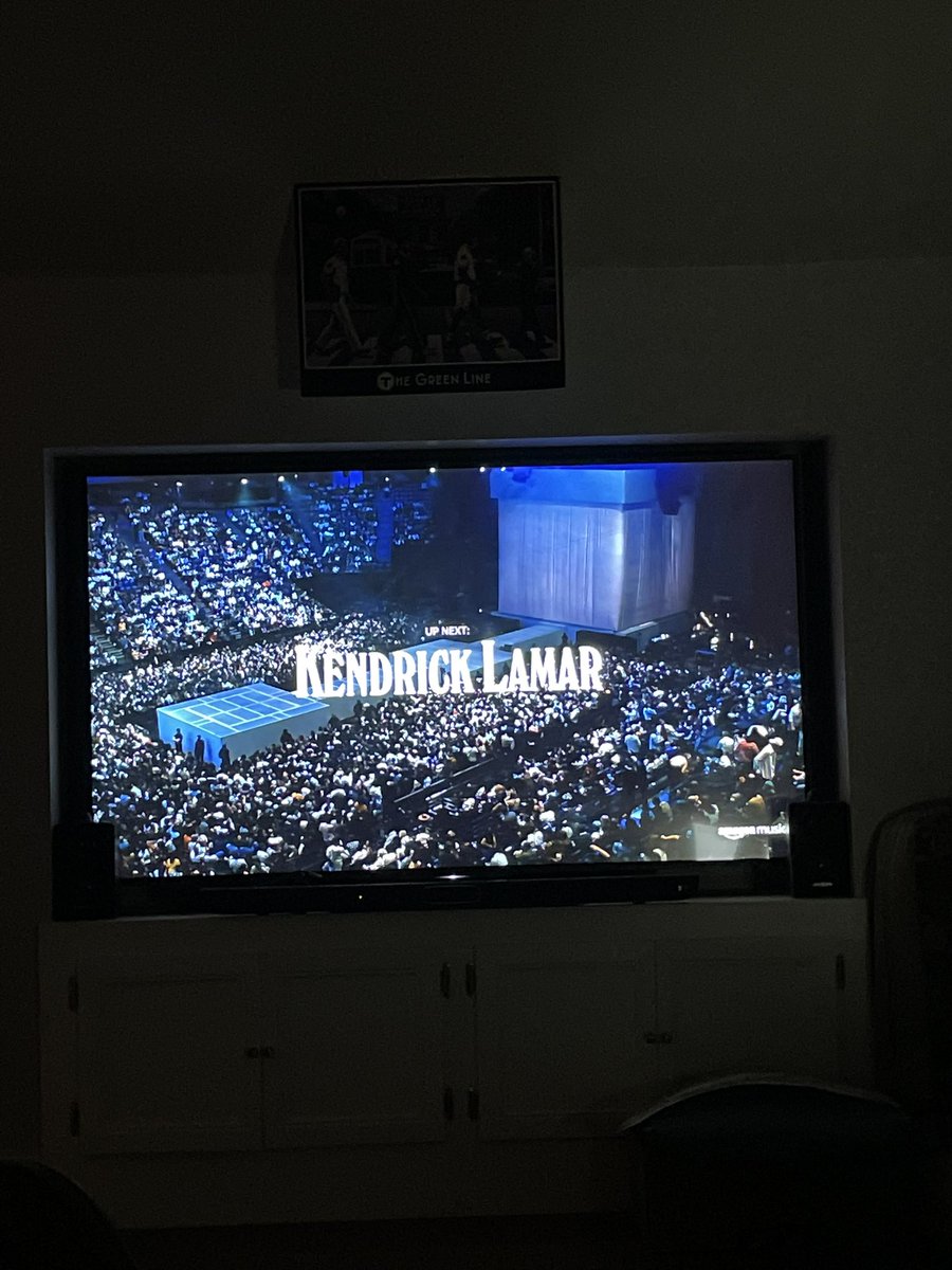EliSlovin's tweet photo. .@UMassHockey WIN ➡️ @kendricklamar on @PrimeVideo
3rd time seeing a show of his this tour, but the first time I’m watching it streamed and in the #RATG
Considering putting together a comprehensive review, might fire a few tweets. https://t.co/uBxYh8pyU1
