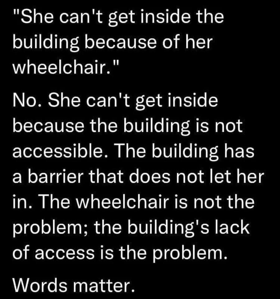 #accessibility #accessibleforall #barrierfree #removebarrierstoinclusion