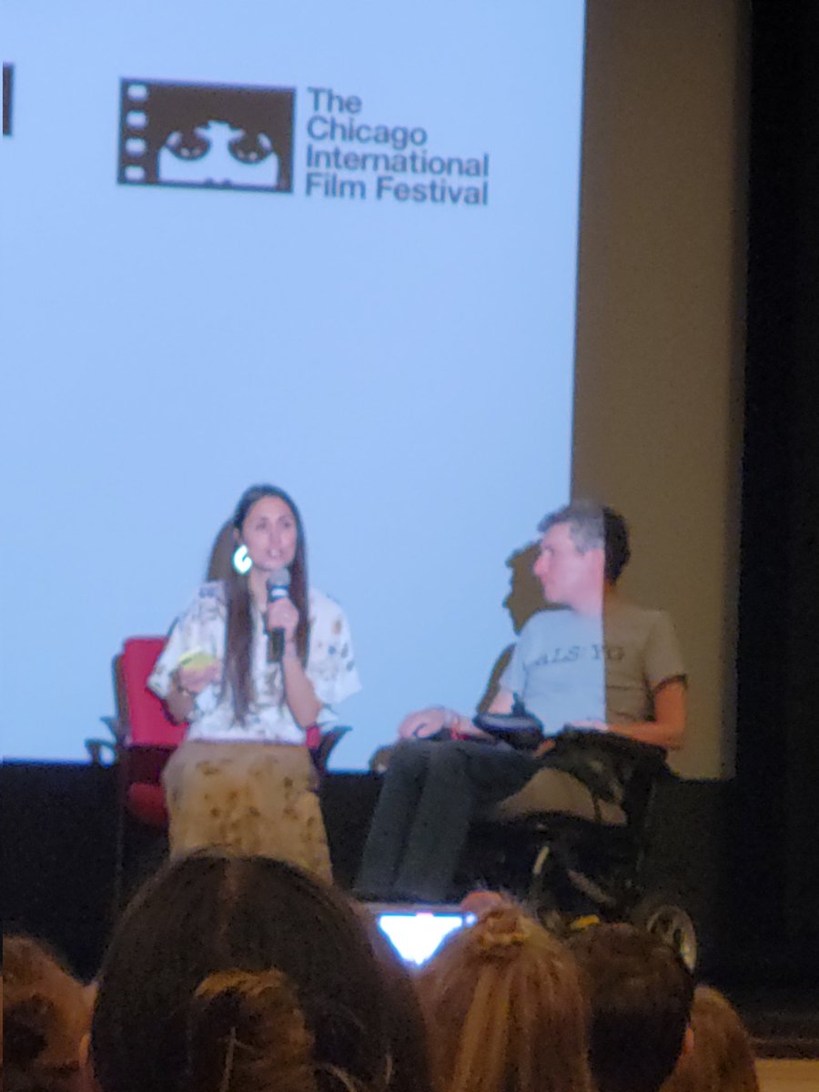 @bsw5020 You were amazing today at the #NoOrdinaryCampaign @noc_film event at the @chifilmfest! I feel so lucky to have been able to see and hear you and @sabrevaya. Hoping you have a peaceful and restful sleep! Good night moon! ❤️❤️❤️