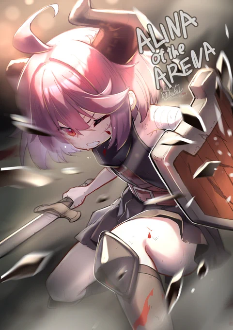 Alina of the ArenaのAlinaちゃんそのうち日本語化するかも。でアーリーでポチってあったゲーム。(たまによくやる)先日正式リリースされたので、ルーキーモードだけどエンディングまでクリア。デッキビルドローグライト+ヘクス移動という、結構頭使いますがとても楽しい。#AlinaoftheArena 