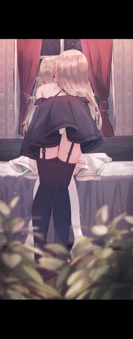...お母様にはないしょよ #創作百合 