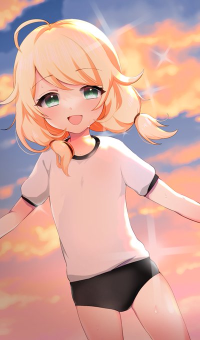 こずブルマ塗りました 