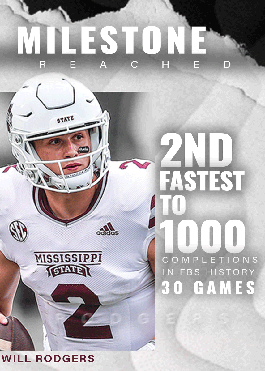 A bright spot tonight for the Mississippi State Bulldogs.

Congrats to Will Rodgers

#CFB | #HailState | #RollTide