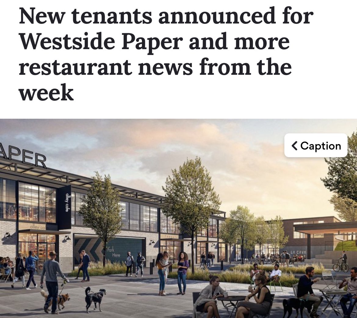 New tenants announced for #Westside Paper and more restaurant news from the week <a href="/FCP_Today/">FCP</a>  #ThirdAndUrban 🔗 ajc.com/things-to-do/a… #RT #SelectFulton