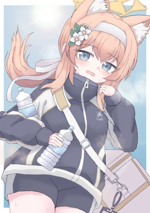 おみみ体操服マリーちゃん#ブルアカ 
