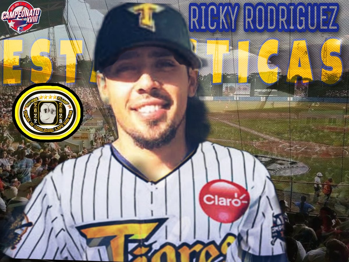 📊Estadísticas de por vida en México del Salvaje Ricky Rodriguez 💪🏼🐅🔥

✴Estos son sus Numeros de por vida en LMB nivel triple A  (5 años)  301 AVG, 54 Home Runs, 244 carreras Producidas, 389 Hits, 70 Hits dobles, 7 hits triples, 106 bases por bola.

🏆Novato del año. #TIGRES