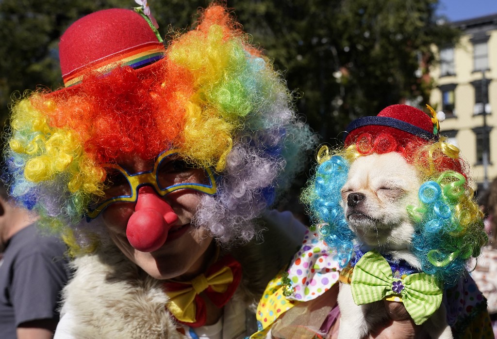 PhilstarNews's tweet photo. COOLEST DOGS OF NYC

Dogs compete in the 32nd Tompkins Square Halloween Dog Parade on October 22, 2022, at Tompkins Square in New York City.

📸 AFP/Timothy A. Clary https://t.co/9FpHqlM1vq