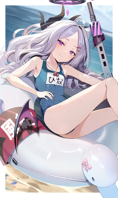 そしてこれはヒナ委員長大好きファンアートです#ブルアカ #BlueArchive 