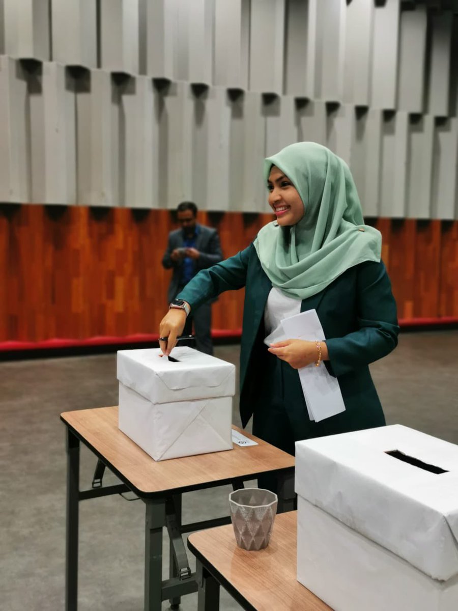 Congratulations to the organising committee of YOUth Vote who are also first time voters 🗳 #PRU15